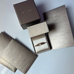 Bulgari Bzero rose gold ring size 51